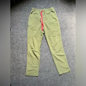 Figs Yola High Waisted Skinny Scrub size Small in discontinued Dark Olive